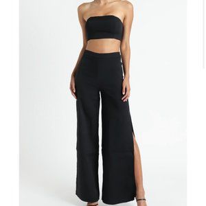 Two Piece Crop Top & Pant Set